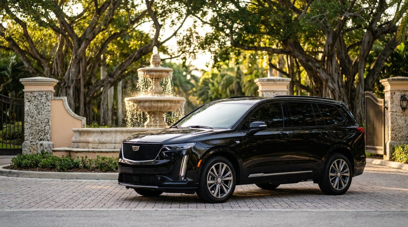 SUV X: Cadillac XT6, Lincoln Aviator or similar