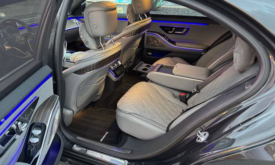 Premium sedan · Cabin